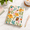 Yellow Floral-A4, variant on Cute Spiral Notebook Journal For Women 200 Pages Lined Notebooks 8.5" X 11" A4 Large Hardcover Journals With 100 Gsm Thick Paper