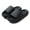 Black, variant on Cloud Pillow Slippers for Men and Women - Non-Slip Quick Drying Shower Sandals with Thick Sole - Comfortable EVA Slides