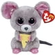 thumbnail image 1 of Animales de peluche Ty de 15 cm, Squeaker, el ratón con queso, muñeco de peluche Ty Beanie, muñeco de ojos grandes, regalo de cumpleaños y Navidad para niños, 1 of 4
