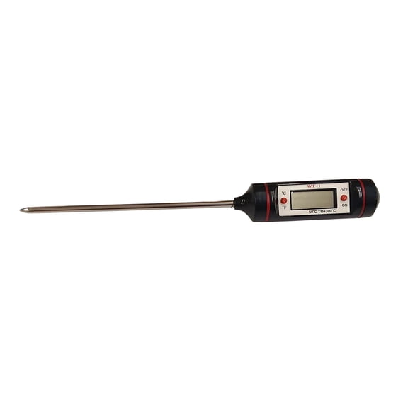 Digital Thermometer with Stainless Steel Sensorprobe, WT-1