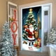 thumbnail image 4 of 35 X 71 Inch Christmas Door Cover - Santa Claus Pattern - Christmas Day Door Decoration - Festival Party Decoration, 4 of 6