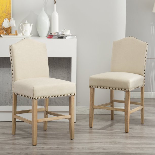 Roundhill Furniture Mod Urban Counter Height Stools Set of 2