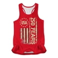 thumbnail image 4 of XIYON Tank Tops For Women Independence Day 250 Years Sleeveless Tank Top For Everyday Wear Comfortable Stretchy Basic With Fashion Design Trendy Going Out Tops, 4 of 5