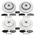 thumbnail image 2 of PowerStop Front and Rear Geomet Coated Brake Rotor and Pad Kit Fits: FORD LINCOLN Select Models CRK6375, 2 of 5
