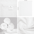 thumbnail image 5 of GOLD TEXTILES 12 Pack White Cotton Blend Hand Towels 15x25" Light Weight Quick Drying for Gym, Salon, Bathroom, 5 of 8