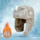thumbnail image 5 of Sombrero Lei Feng Sunnimix Invierno Orejeras Grueso Gris Oscuro, 5 of 8