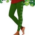 thumbnail image 2 of B91xZ Womens Leggings Performance Ankle Tights with Side Pockets,Green XXL, 2 of 5