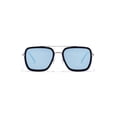 thumbnail image 6 of Hawkers - Polarized Ibiza Black Chrome One Size UV400 Unisex Sunglasses, 6 of 7