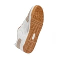 thumbnail image 4 of LUCKY STEP Stylish Comfort Low Top Sneakers Casual Lace Up Walking Shoes,White/Beige/Green,Womens, 4 of 5