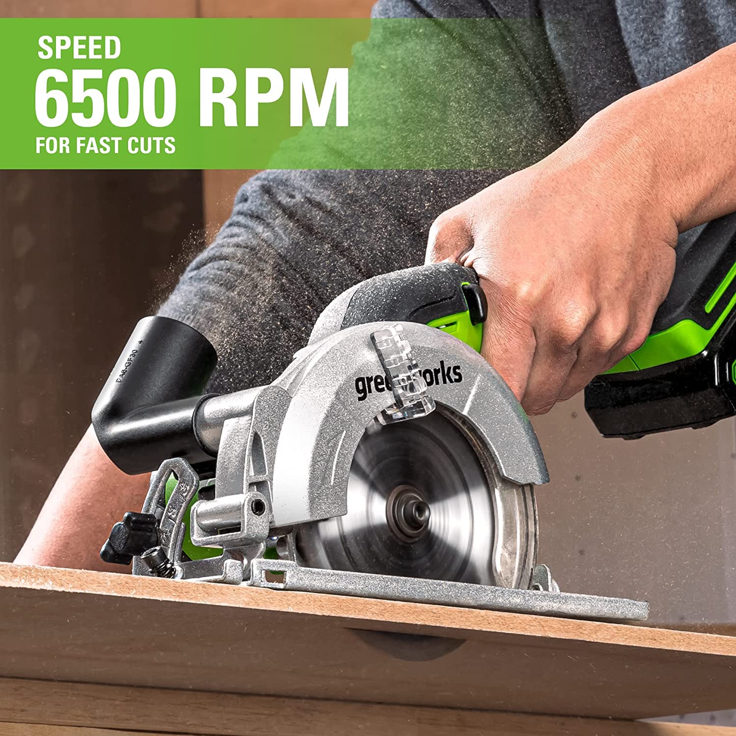 Greenworks 24V Brushless Compact Circular Saw photo 6