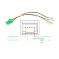 thumbnail image 2 of Bouton de Feux de Brouillard Foglight Switch 4 Fils DC12V, 2 of 7