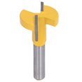 thumbnail image 4 of T Track Slot Router, Milling Woodworking Slotting Router Bit 8mm Shank 1 1/7in Blade Diameter Groove Forming  For Softwood For Hardwood For Plywood, 4 of 8