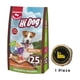 thumbnail image 1 of Hi-Dog Adulto Croqueta Pequeña 25 kg + Mazacan Para Perro 1 pza, 1 of 3