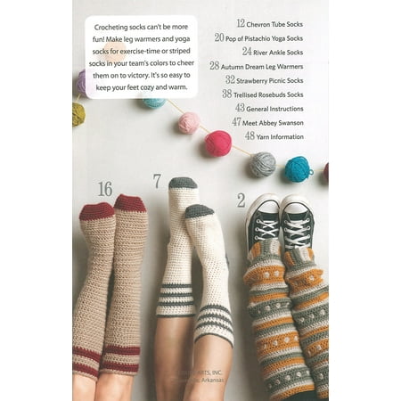 

Leisure Arts Make Fun Socks Crochet Book