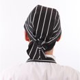 thumbnail image 2 of SOMBRERO DE COCINERO DE DE ALGODÓN TALLA ÚNICA QUE SE ADAPTA A LA MAYORÍA DE GORROS DE COCINERO Sunnimix Gorra de chef con lazo en la espalda, 2 of 7