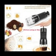 thumbnail image 4 of Espresso Coffee Maker Hand Press Capsule Ground Coffee Brewer Portable Coffee Machine Fit Coffee Powder Coffee Capsule,1 x Coffee Machine,Black, 4 of 7