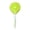 Green, variant on Plush Racket Doll Soft Toy Stuffed Figure with Shuttlecock Embroidery for Indoor Decorative Display and Collectible Use