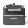 thumbnail image 4 of MOONCOOL Tricycle Rack Bag, Bicycle Trunk Bag 56L Capacity Waterproof Multifunctional Bicycle Pannier, Velcro Quick Release Design Cycling Pannier Trunk Carrier with Reflecto (56L rear pet bag), 4 of 6