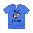 thumbnail image 5 of Funny Fishing Dad Shirt for Men Patriotic Bass Graphic Tee Fathers Day Gift for Outdoorsmen Heather Blue Shirt Adult X-Large, 5 of 6