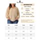 thumbnail image 5 of Blusa casual elegante de mujer talla grande Agnes Orinda con mangas largas abullonadas, escote en V y puños con volantes 4X color beige oscuro, 5 of 5