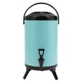 thumbnail image 5 of Stainless Steel Insulated Beverage Dispenser, Insulated Beverage Container with Spout, Cold and Hot Drink Dispenser for Parties, 5 of 13