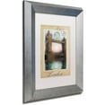 thumbnail image 2 of Trademark Fine Art "European Vacation III" Canvas Art by Color Bakery White Matte, Silver Frame, 2 of 4