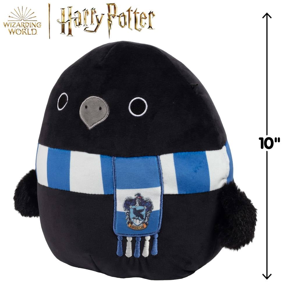 Squishmallows Original Harry Potter 10-Inch Ravenclaw Raven Plush -  Official 2026 Jazwares - Collectible Soft & Squishy Bird w Ravenclaw Scarf Stuffed Animal Toy Figure - Gift for Kids, Girls & Boys