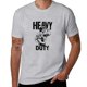 thumbnail image 1 of Camiseta con el logotipo de Mike Mentzer Heavy Duty, ropa hippie, camisetas ajustadas de moda coreana para hombres, 1 of 6