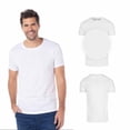 thumbnail image 3 of Playera para Caballero, Color Blanco, Tamaño Extra Grande Yazbek C0200, 3 of 3