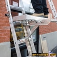 thumbnail image 2 of Metaltech 1 Unit 3-Rung Ladder  E-LJ30, Aluminum  for Scaffolding Extensions and Work Platforms, Scaffold, Masonry, Painting, Roofing Tool for Job Site and Home Improvement, 2 of 7