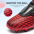 thumbnail image 4 of Tacos de Fútbol DREAM PAIRS KKUMSO2510 Talla 6 Rojo/Negro, 4 of 7