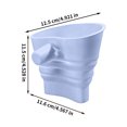 thumbnail image 3 of MezoJaoie Stand Mixer Flour Funnel Anti-Splash Silicone Kitchen Gadgets Blender Flour Funnel Baking Accessory for Home Commercial Camping Picnic Food Prep Powder Transfer Baking, 3 of 10