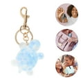 thumbnail image 3 of Unique Bargains 1 Pc Fashion Liquid Sand Turtle Handbag Charm Bag Accessories Blue, 3 of 5
