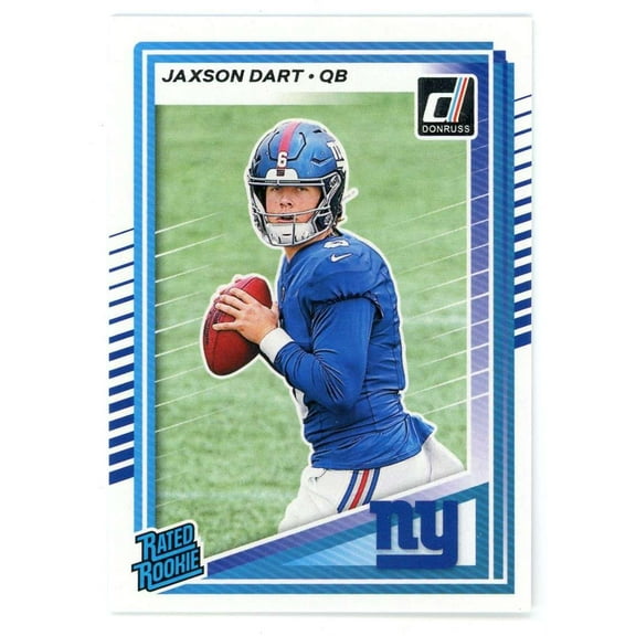 NFL 2025 Panini Donruss Football Rated Rookies Jaxson Dart #400
