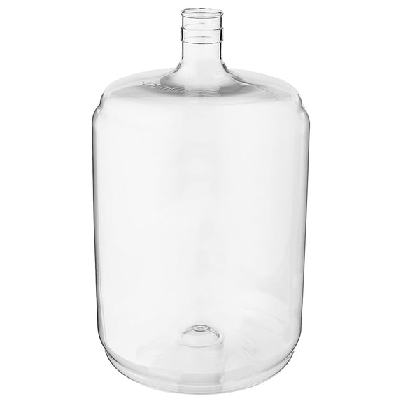 6 Gallon Carboy PET Plastic Fermenter Jar - Wine & Beer Making, BPA-Free Food Grade Clear Fermentation Container - Home Brewing Supplies & Storage