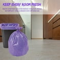 thumbnail image 2 of 4-Gallon Scented Kitchen Trash Bags, Lavender Scent, 80 Count (2 Rolls of 40 Bags) Small Purple Sturdy Garbage Bin Can Liner for Home Bathroom Car Office Use with Bonus Snoep in Beperkte Oplage, 2 of 7