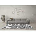 thumbnail image 3 of Ahgly Company Indoor Rectangle Abstract Gray Modern Area Rugs, 8' x 12', 3 of 4