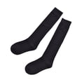 thumbnail image 5 of Eoperou 1 Pair Japanese Style High Elasticity Sports Socks Winter Solid Color Long Cotton Socks, 5 of 8