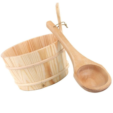

Bucket And Ladle with Water Made of Choice for Your Luxury Family Bath Enjoyment