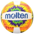 thumbnail image 4 of Molten MS500-NTD Neon Tie Dye Synhth Leather Volleyball, 4 of 6