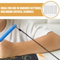 thumbnail image 2 of Miangastore 10pcs Elastic Coil Pen Strap Anti-Lost Lanyard Retractable Tablet Pen Holder Plastic Tether Lanyard for Touchscreen Clipboard Tethering Drawing Pen, 2 of 8
