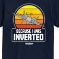 thumbnail image 3 of Top Gun - Because I Was Inverted - Men's Short Sleeve Graphic T-Shirt, 3 of 5