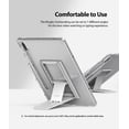 thumbnail image 5 of Ringke Fusion Case & Outstanding Tablet Stand Combo for Samsung Galaxy Tab S7 / Galaxy Tab S8 - Clear & Light Gray, 5 of 10