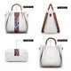 thumbnail image 4 of Set De 4 Bolsas De Lujo Para Mujer De Cuero Sintetico Bolso Grande Cosmetiquera Billetera Tarjetero, 4 of 5