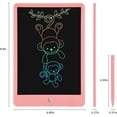 thumbnail image 2 of LCD Writing Tablet，Electronic Drawing Pads & Children's Doole Board，PINKCAT 10 Inch Erasable and Reusable Electronic Drawing Pads，Drawing Board Gift for Boys and Girls, Office Teaching Conference, 2 of 7