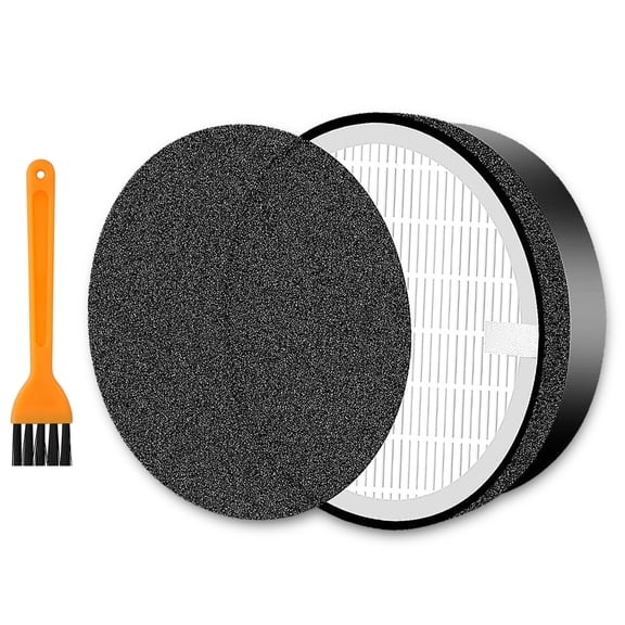 1-Pack LV-H132 Replacement Filter Compatible with LEVOIT Air Purifiers, High-Efficiency Activated Carbon for LV-H132-RF Air Purifier Filters