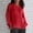 Red, variant on Fznquz Plain Long Sleeve T Shirt Women Loose Blue Shirts Fall Winter Casual Oversized Tshirts for Women