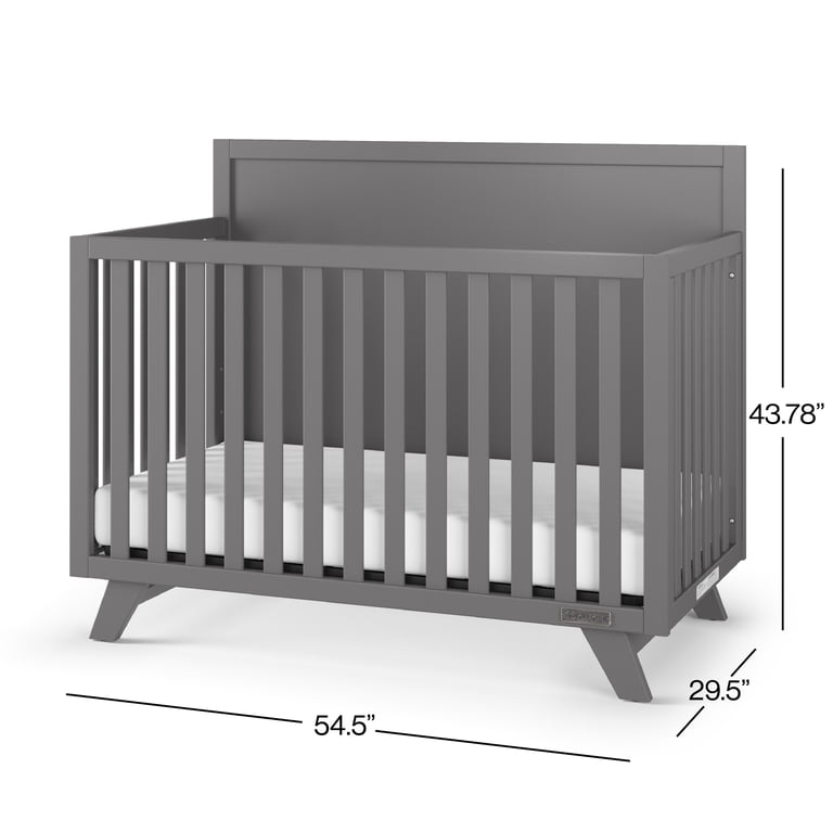 Child Craft Soho 4-in-1 Convertible Flat Top Crib