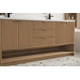 thumbnail image 2 of San Diego 72" Freestanding Bathroom Vanity Oak, 2 of 10