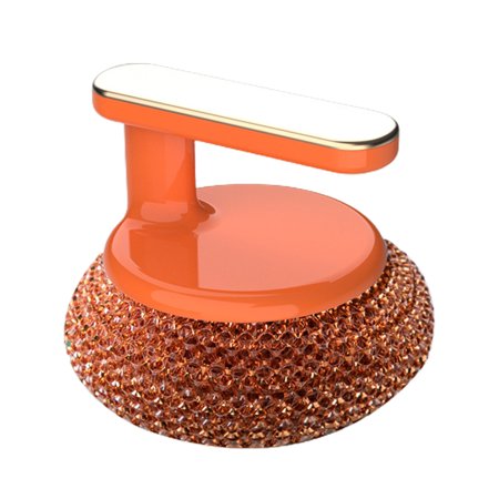 

Multifunctional Pot Brush with Handle Removable Cleaning Ball Dishwashing Brush